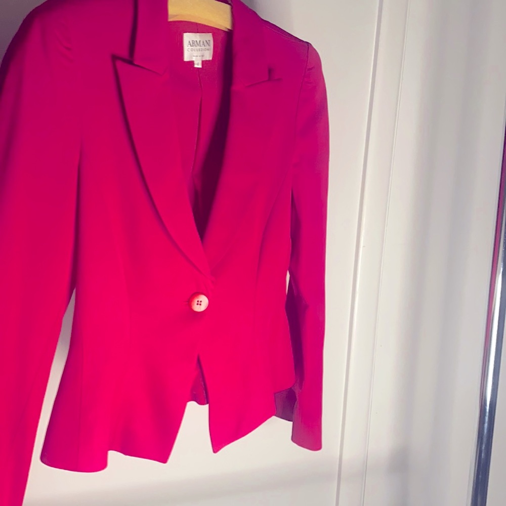 Armani Magenta Blazer